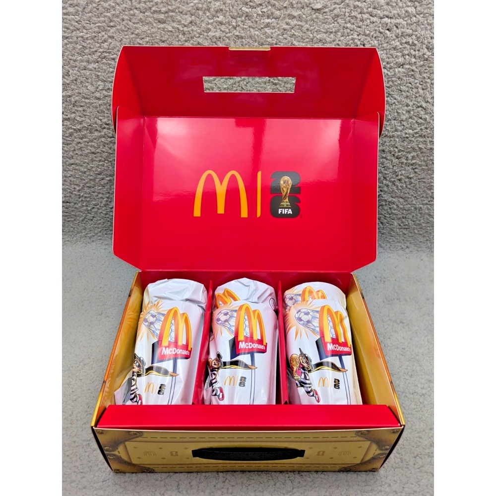 2026 McDonald's FIFA World Cups (FULL SET) Limited Edition Collectible w/ Case